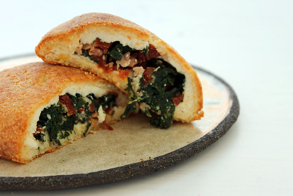 Low Carb Fathead Pizza Calzone