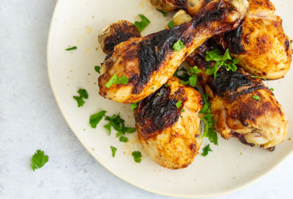 Keto Sweet and Spicy Air Fryer Drumsticks