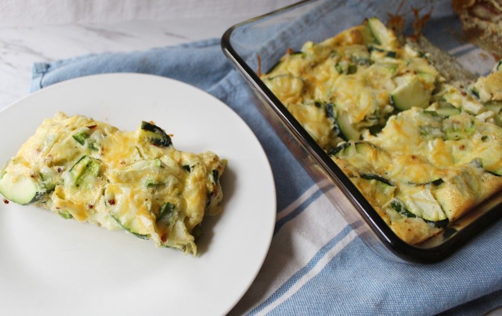 Keto Veg and Egg Casserole