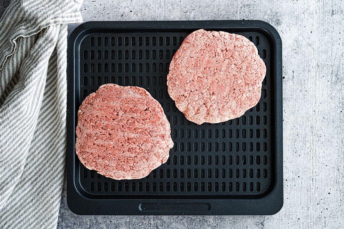 Keto Air Fryer Bunless Burgers Carb Manager