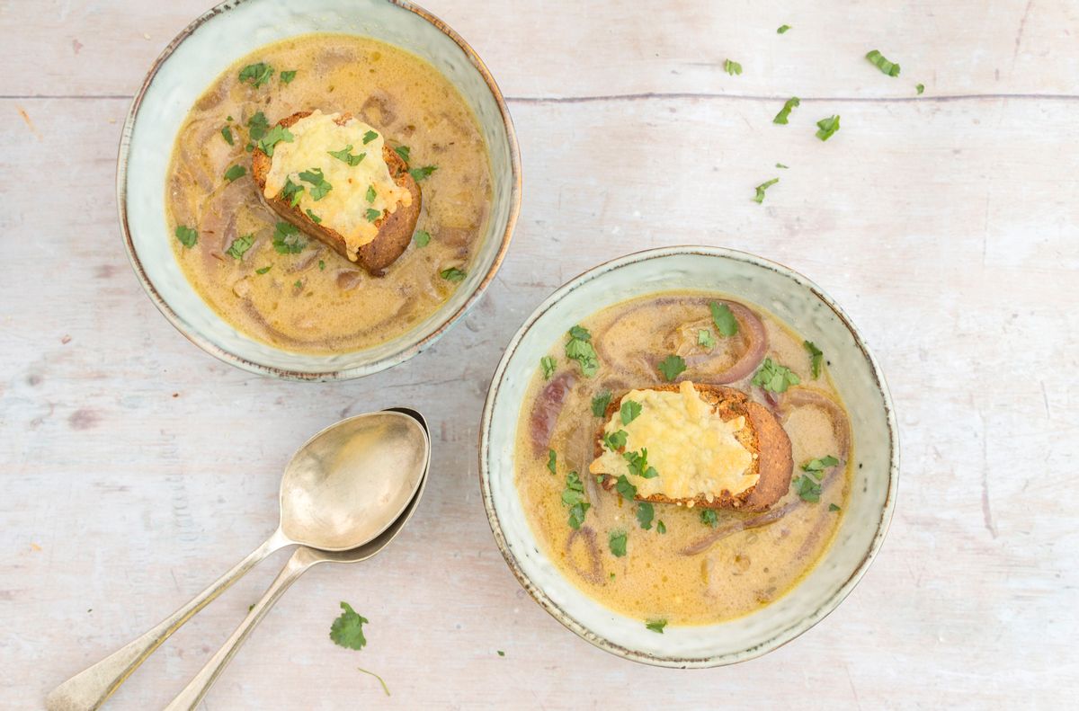 French Onion Soup, with Perfect Macros