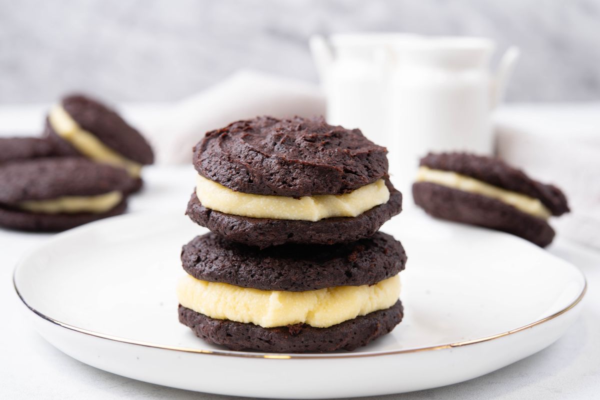 The Ultimate Keto Mocha Whoopie Pies