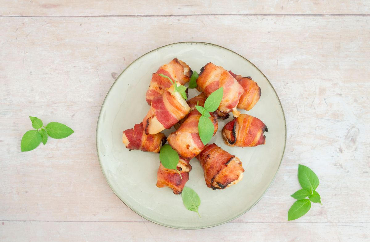 Keto Kid-Friendly Chicken Bacon Bites