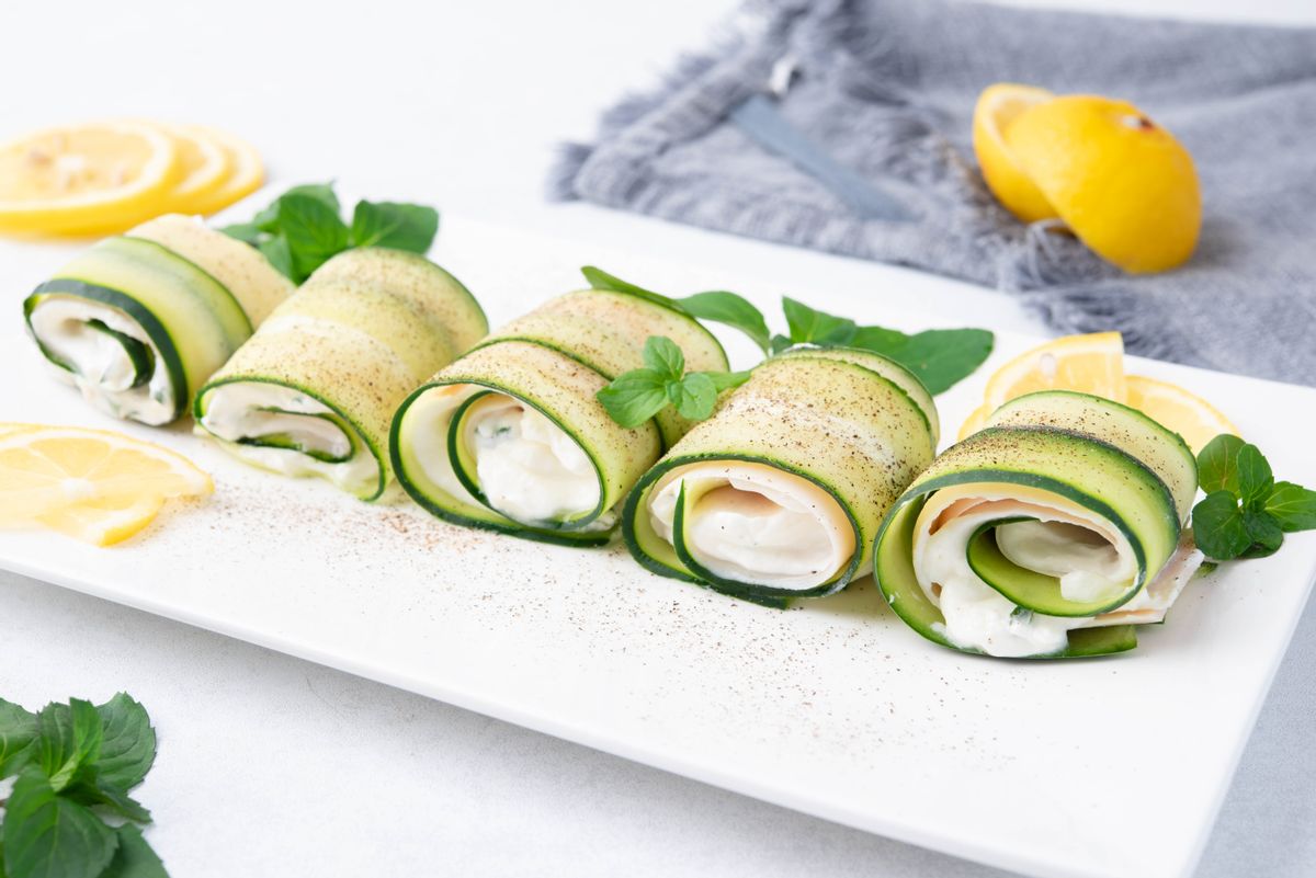 Easy Keto Cucumber Rolls