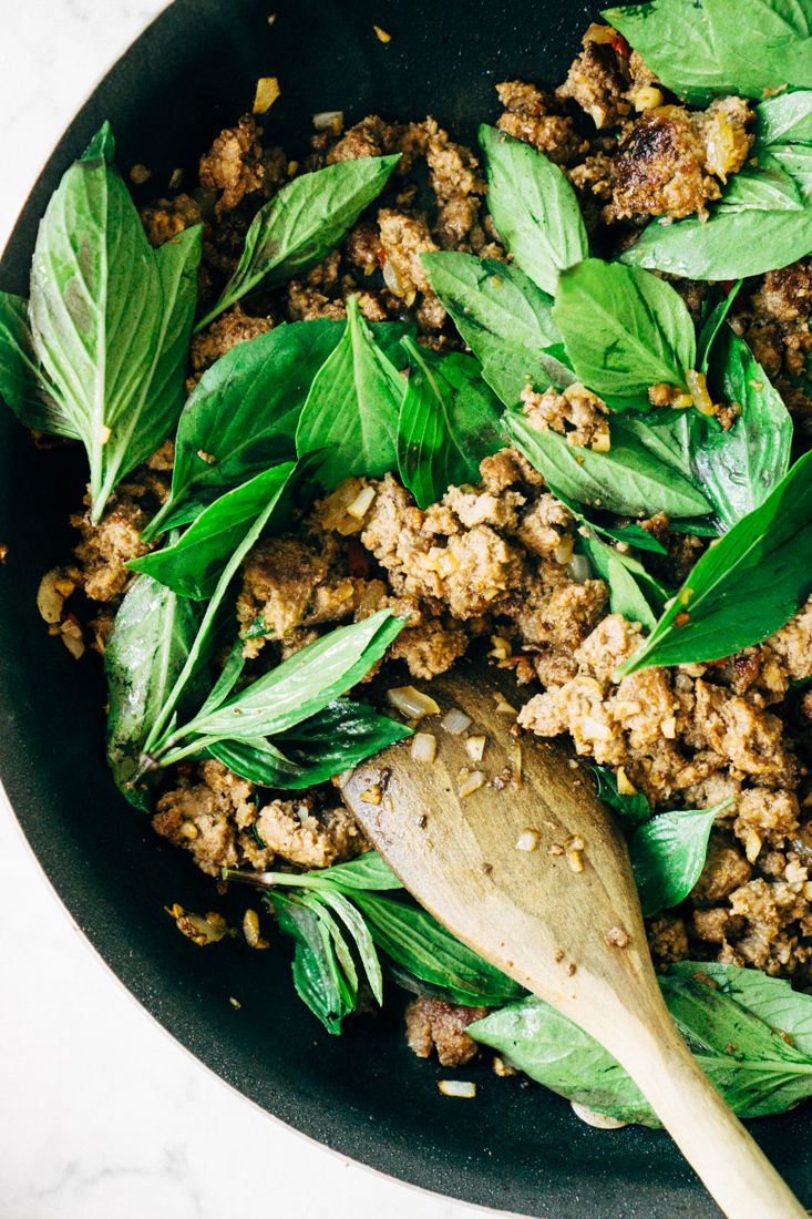 Keto Thai Basil Beef