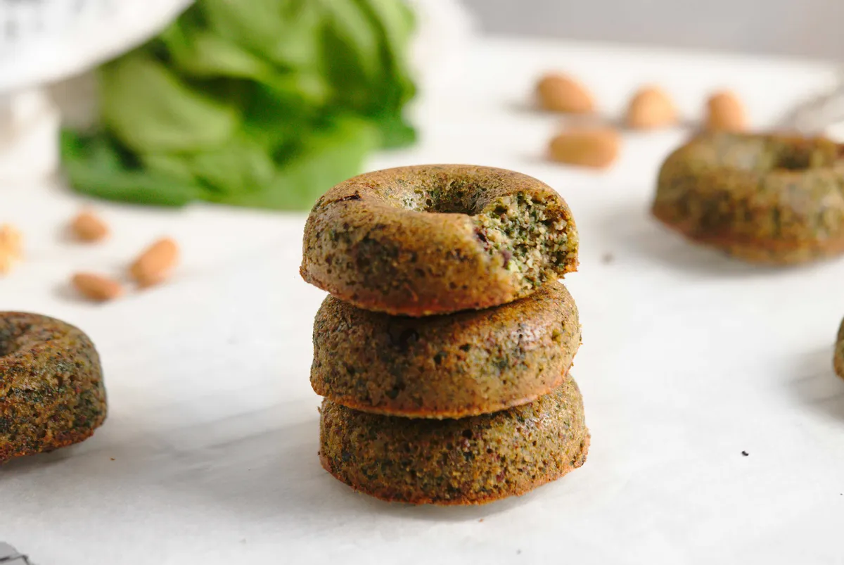 Keto Spinach Donuts