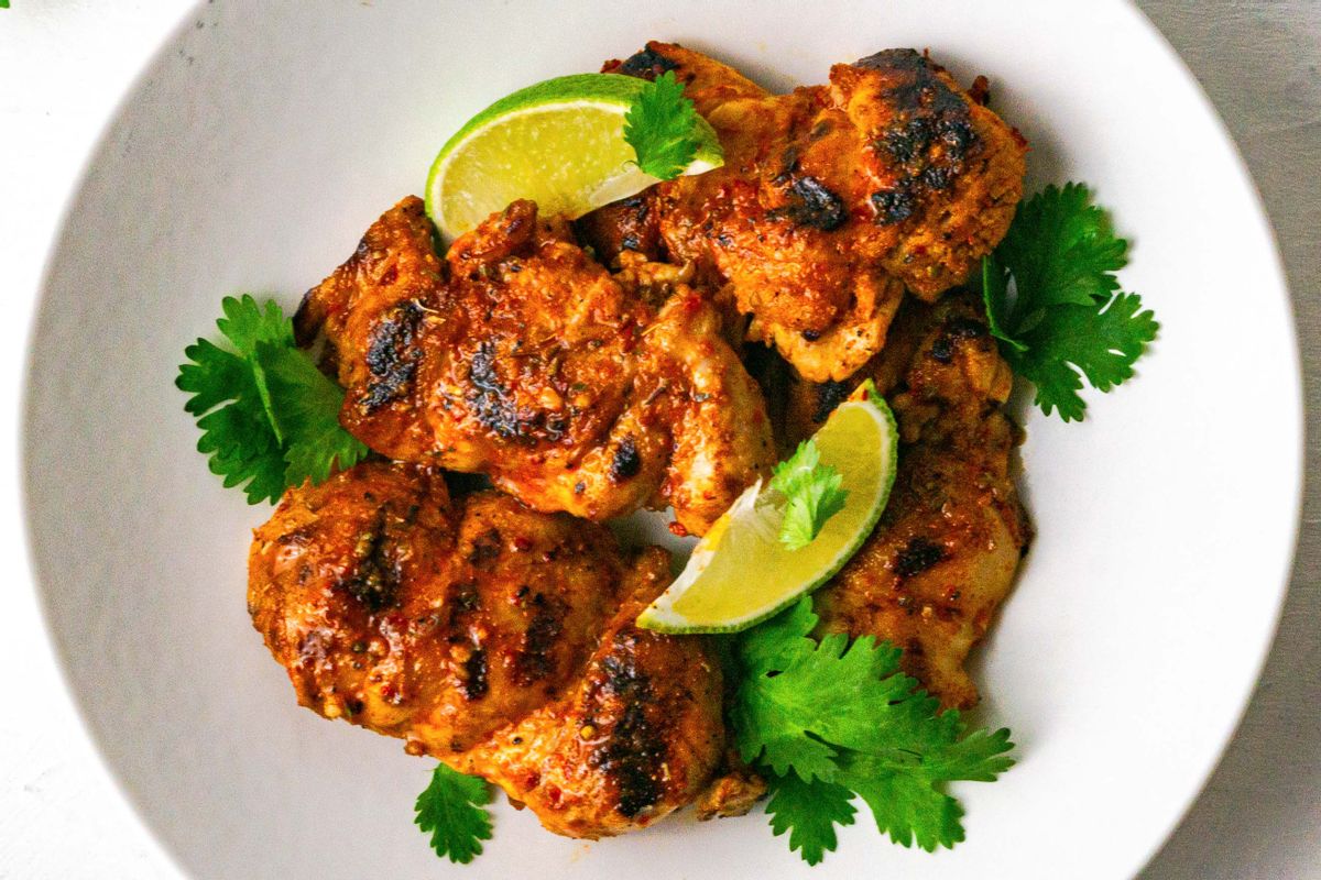 Keto Zesty Chili Lime Grilled Chicken Thighs