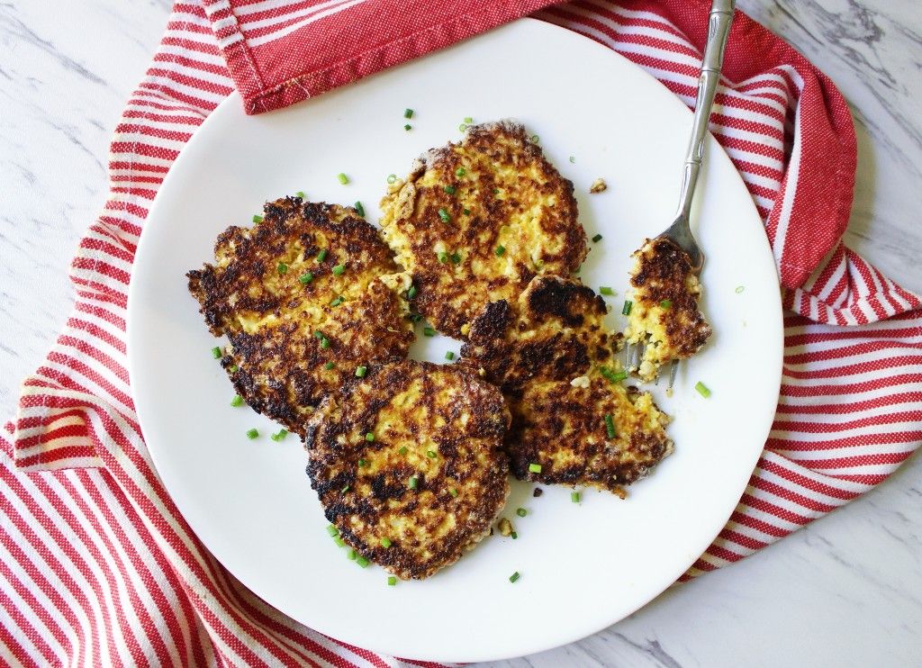 Keto Egg Fast Cheddar Fritters