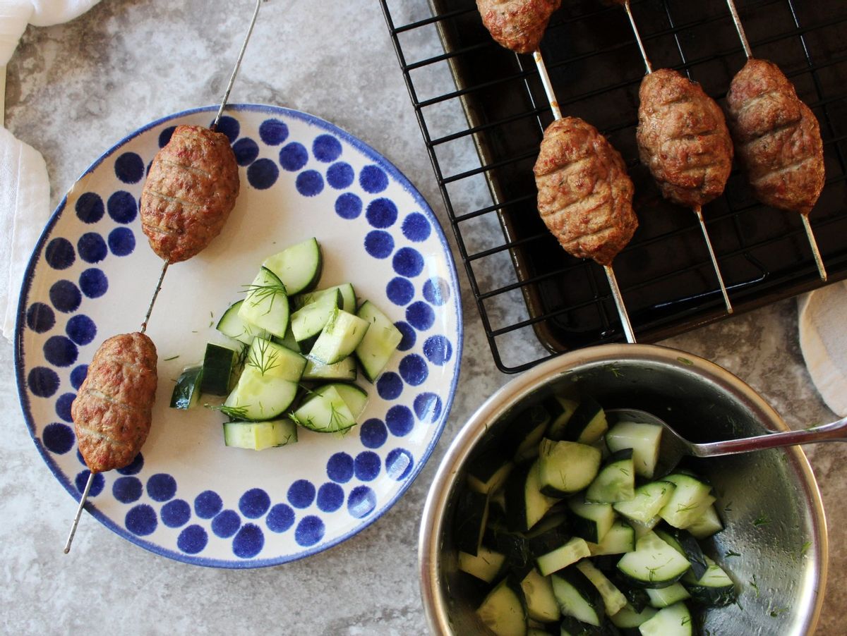 Keto Turkey Kofta Plate