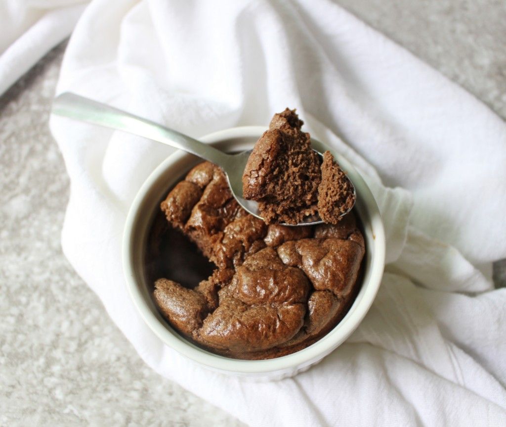 Low Carb Chocolate Souffle