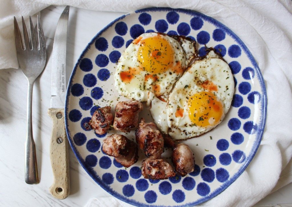 Keto Chorizo and Egg Plate