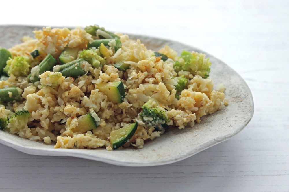 Keto Egg Fried Rice