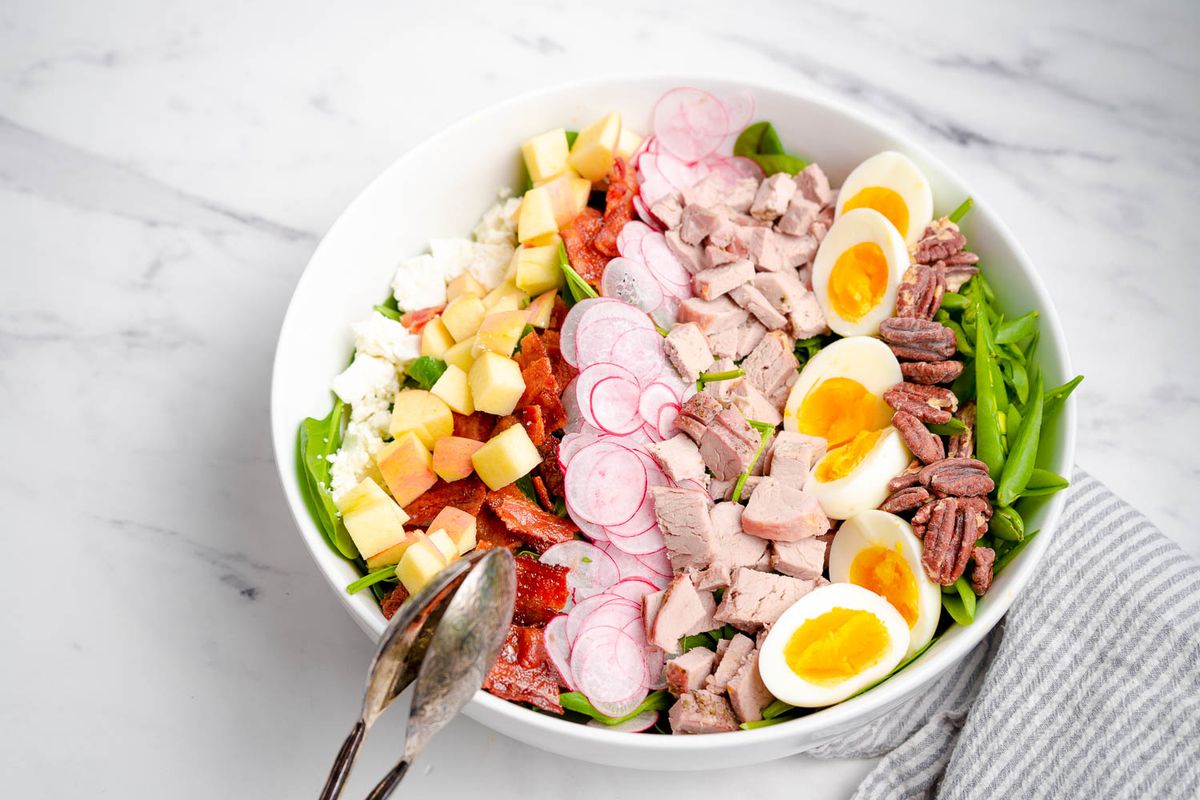 Low Carb Spring Cobb Salad