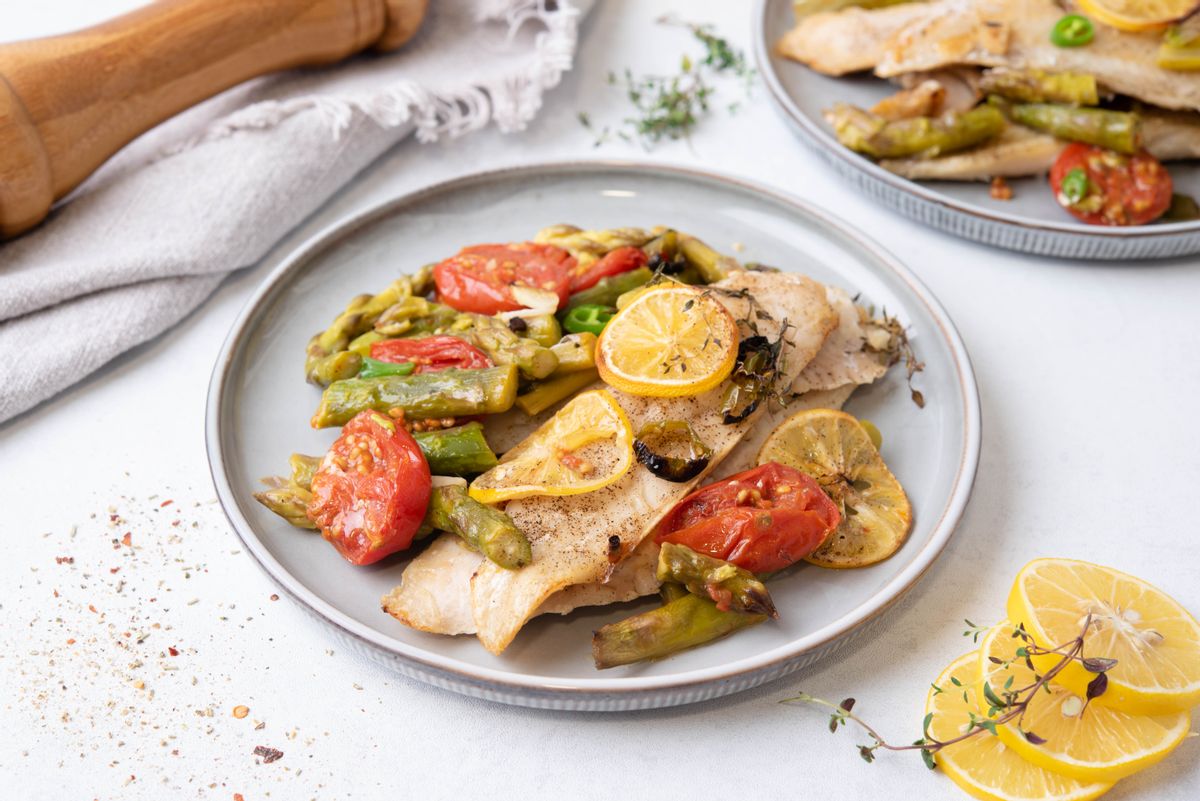 Mediterranean Keto Fish Bake