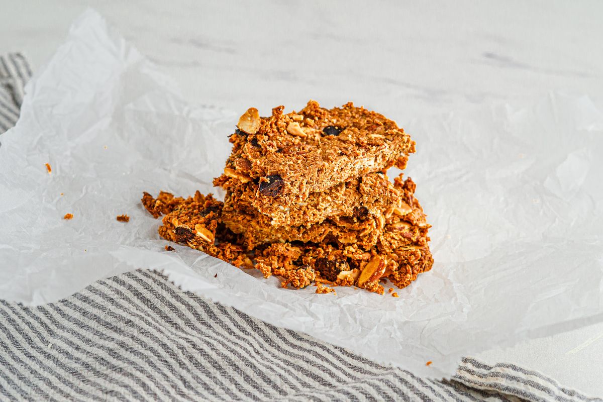 Keto Peanut Butter Chocolate Chip Breakfast Bars