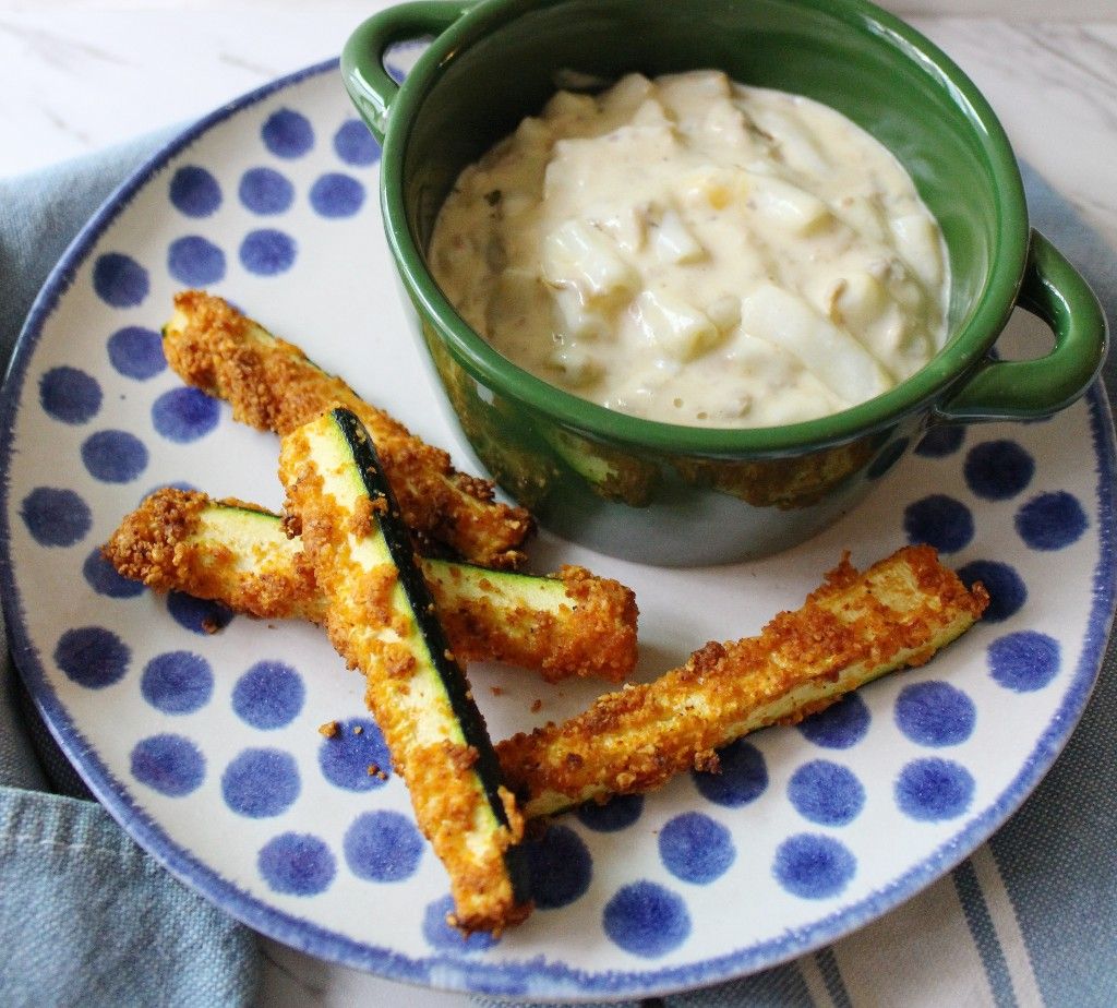 Keto Tuna Helper w Air Fryer Zucchini Fries