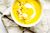 Low Carb Golden Milk Roasted Cauliflower Soup