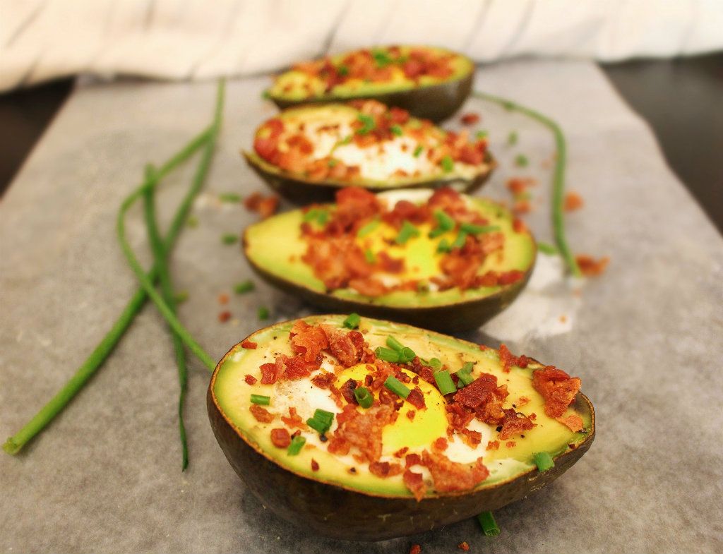 Keto Baked Avocado Boats