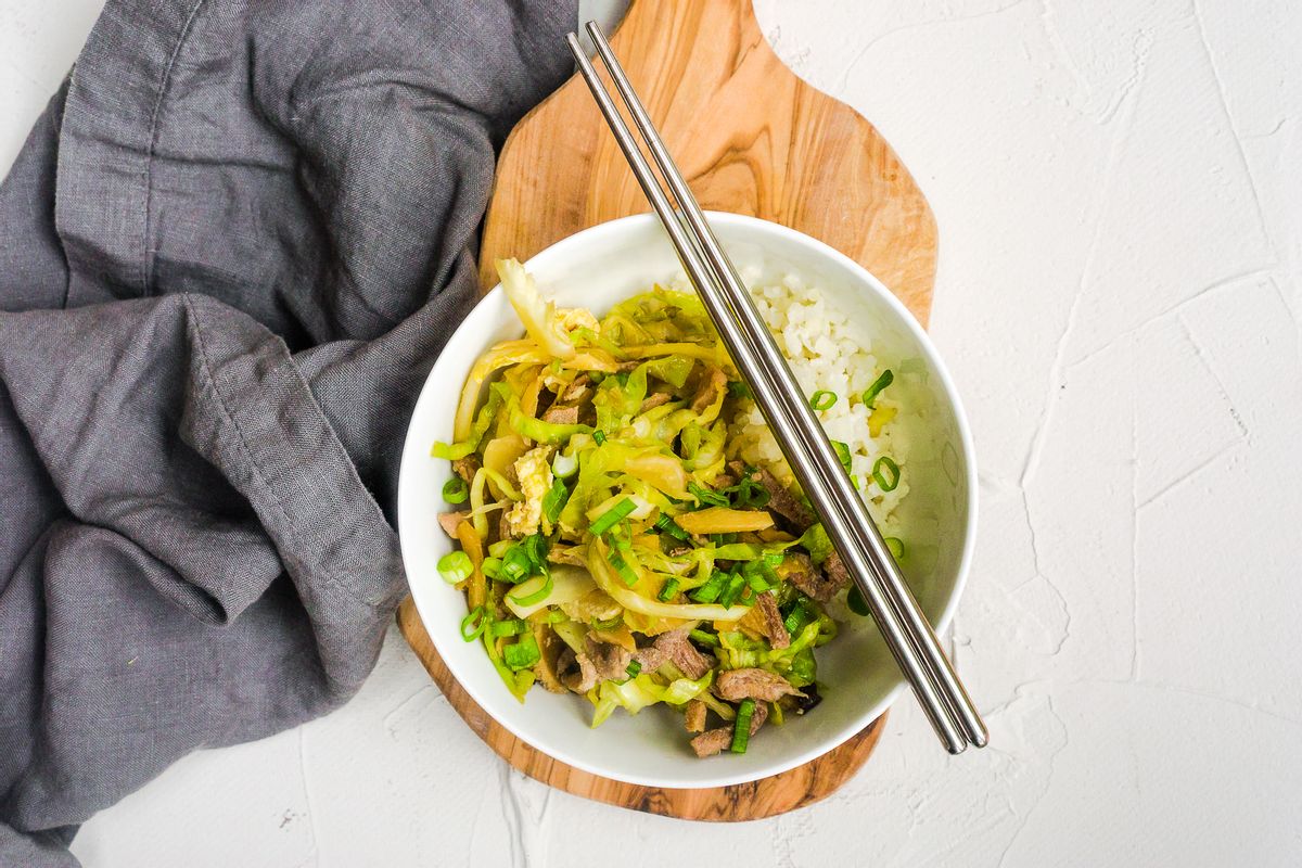 Low Carb Mu Shu Pork Skillet