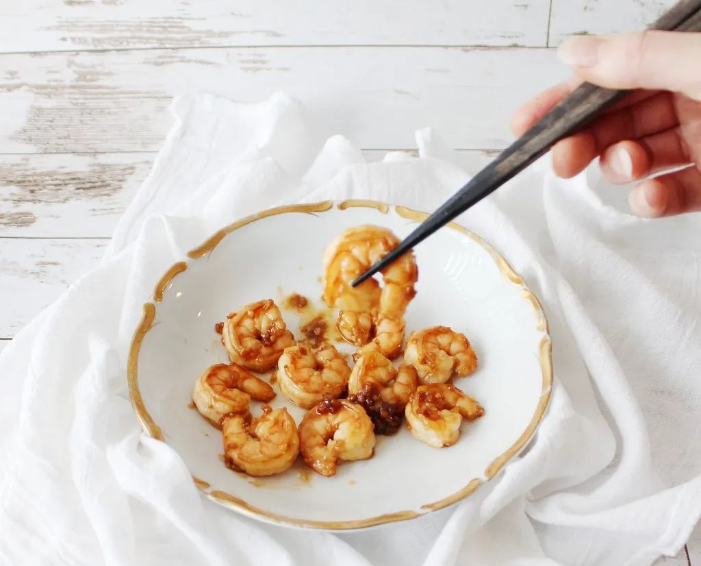 Keto Easy Honey Garlic Shrimp