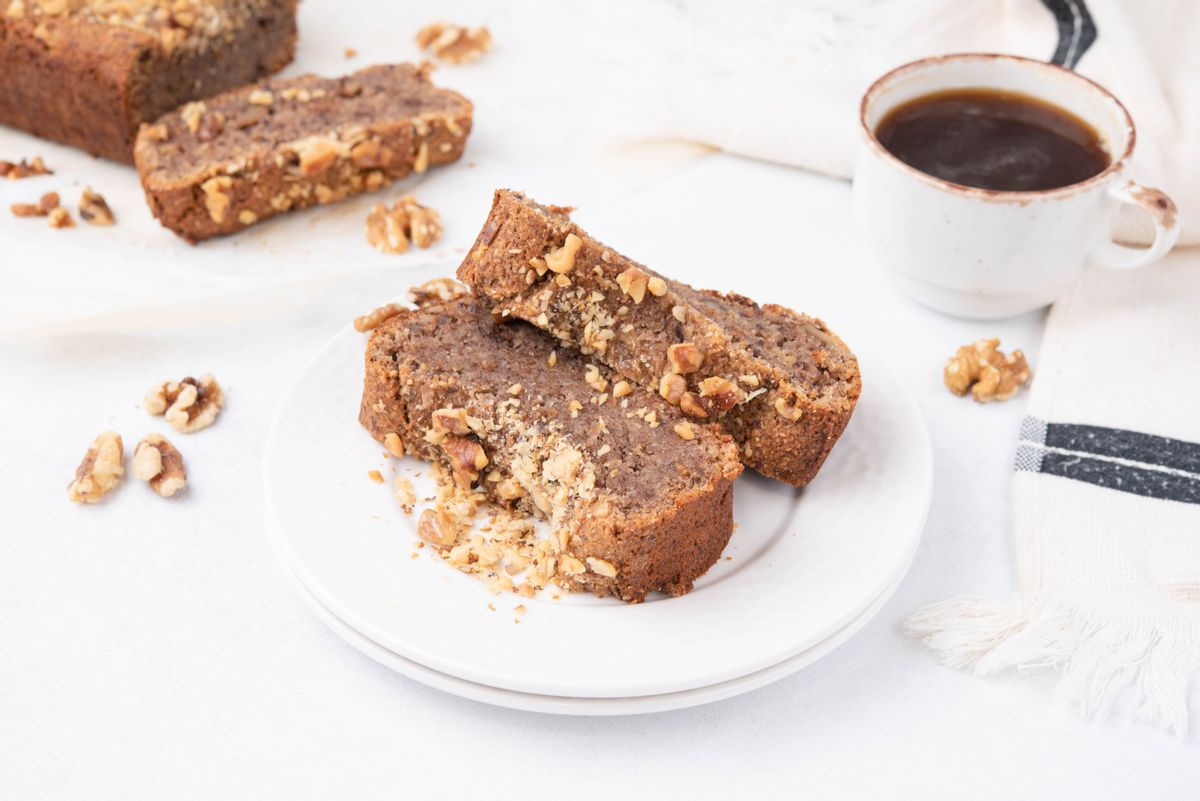 Easy Keto Vegan Banana Bread