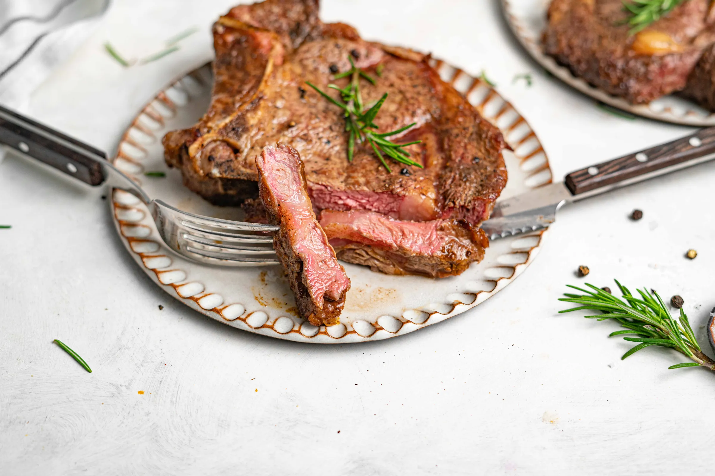 Butter-Basted Ribeye Steak