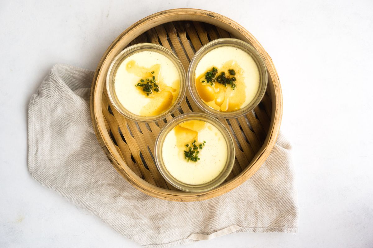 Keto Chinese Steamed Egg Custard