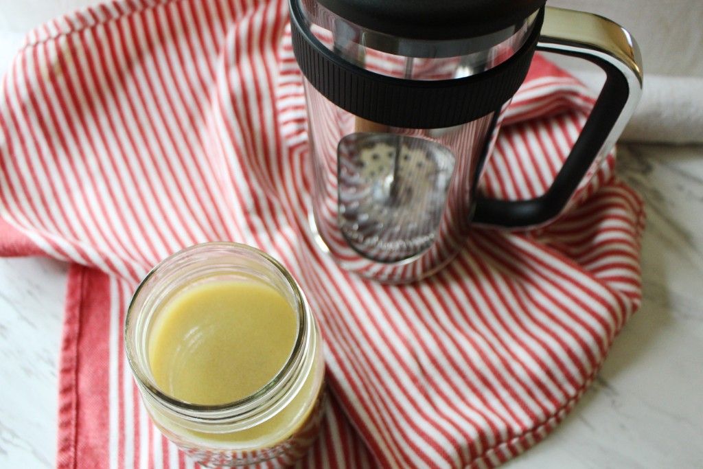 Keto French Press Pour Over Butter Coffee