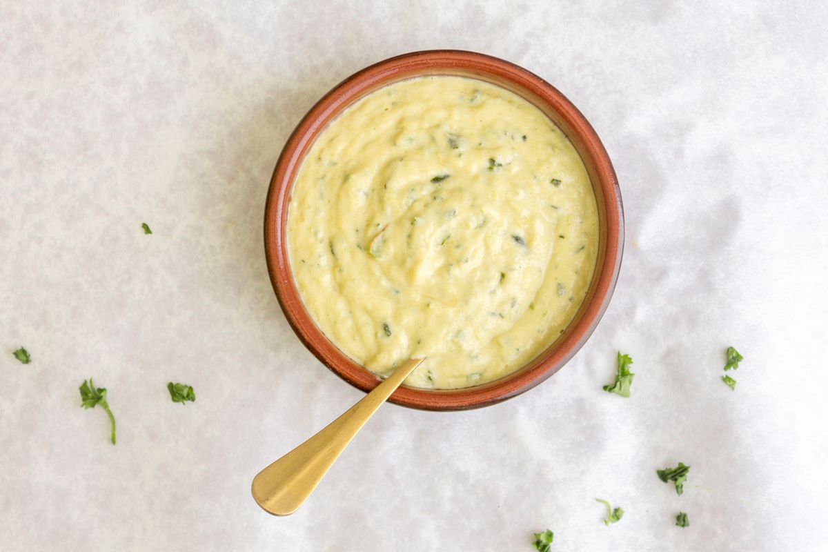 Keto Roasted Zucchini Hummus