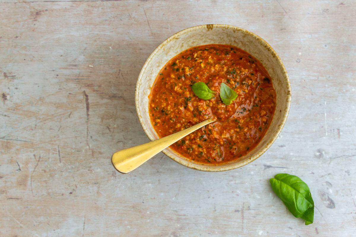 Keto Spicy Pepper Pesto Sauce