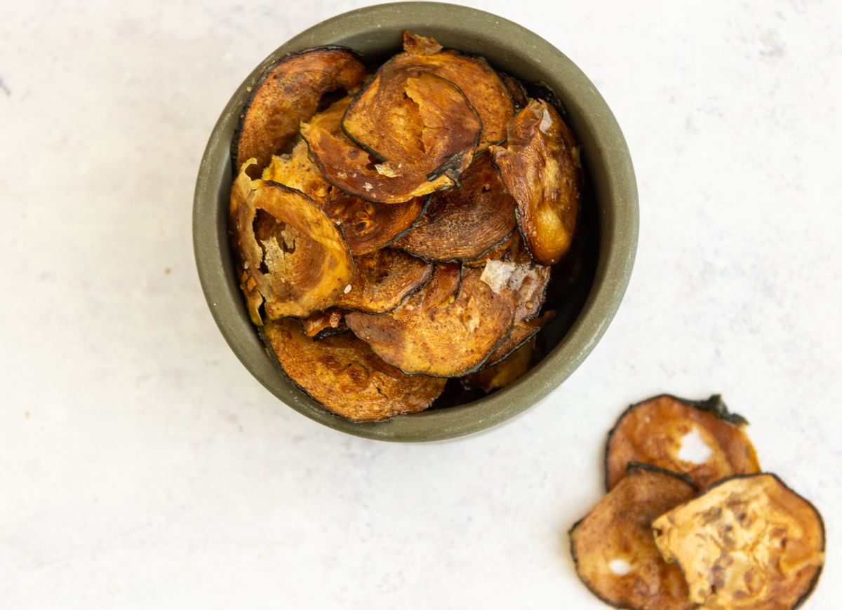 Keto Zucchini Apple Chips