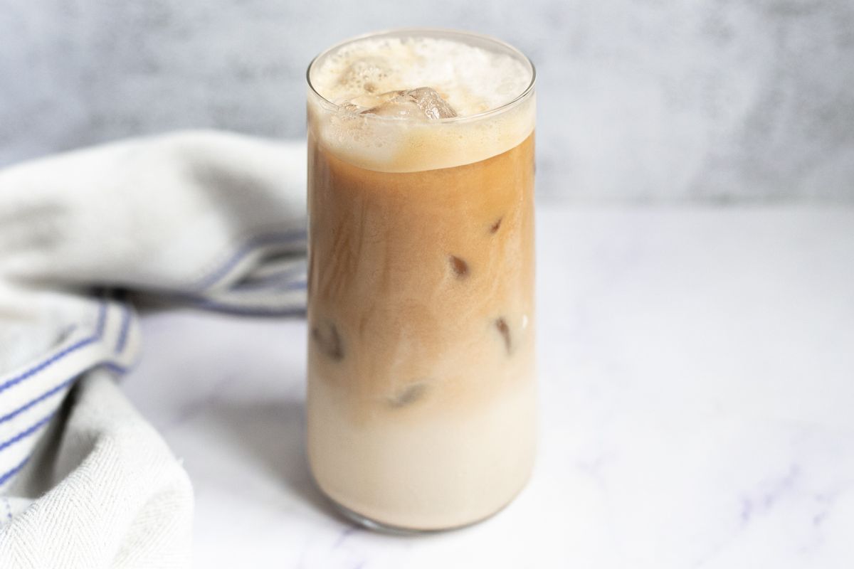 Easy Keto Caramel Iced Cappuccino