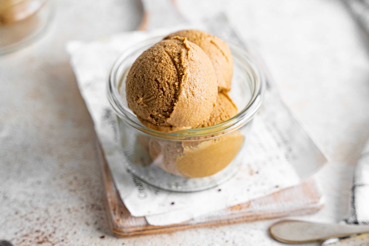 One-Step No-Churn Coffee Ice Cream, Nigella's Recipes