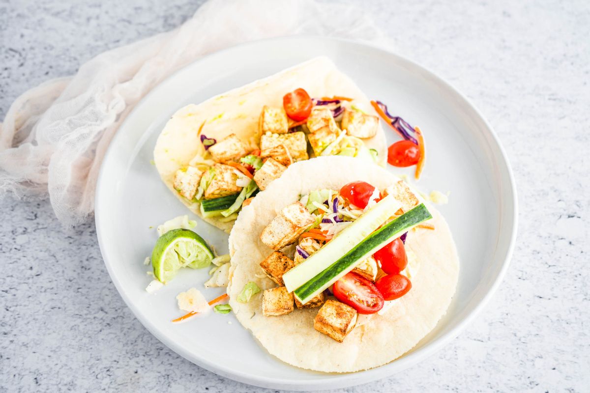 Low Carb Air Fryer Paneer Wraps