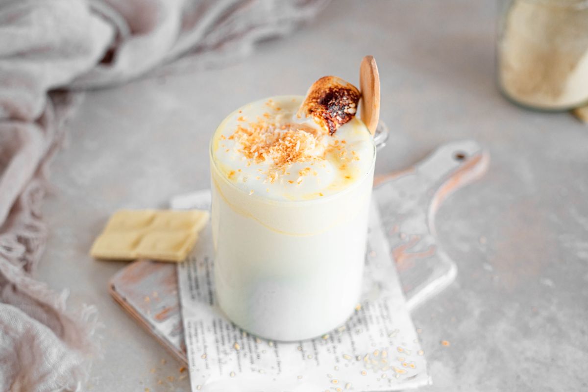 Low Carb Coconut Hot White Chocolate
