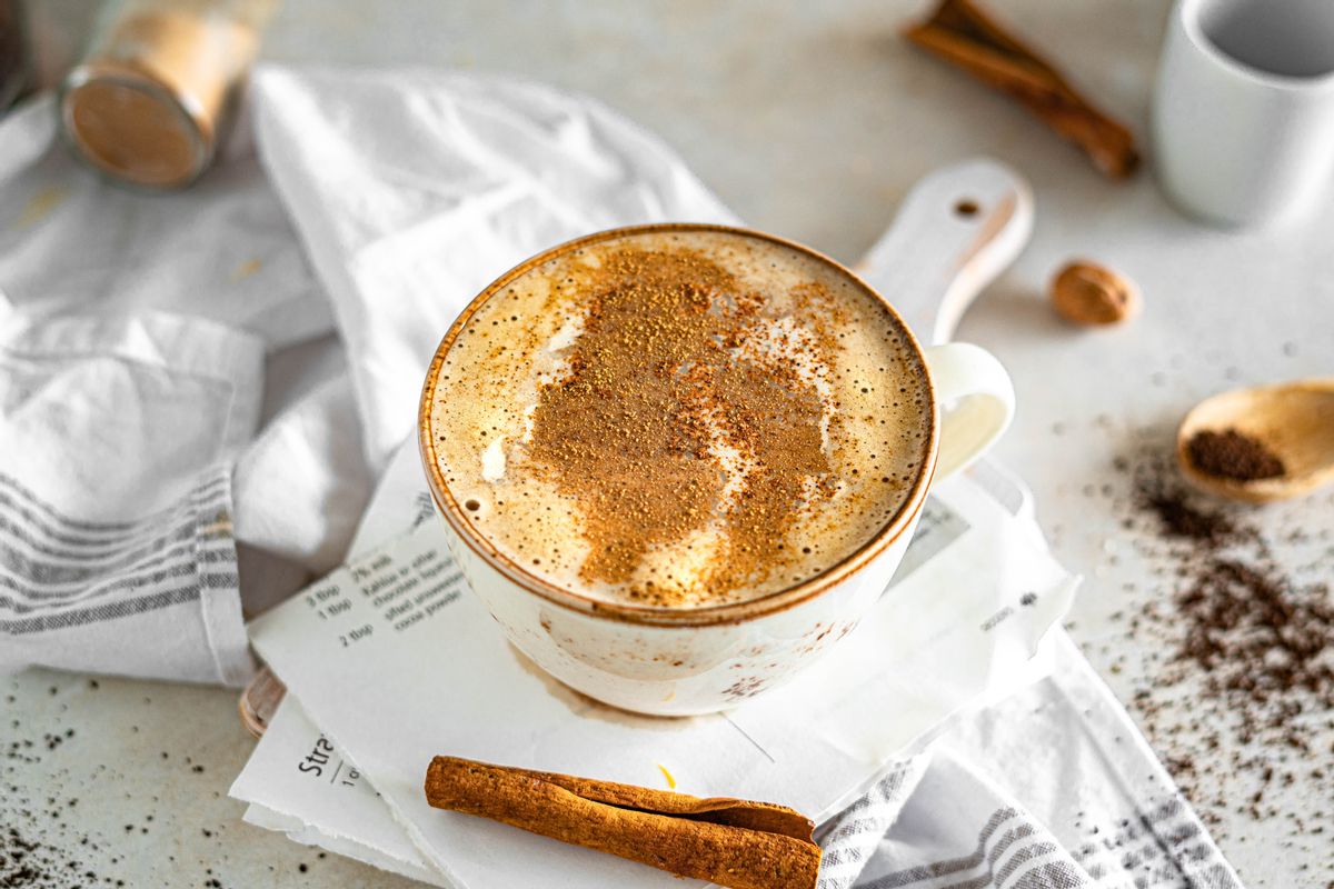 Keto Vegan Gingerbread Latte