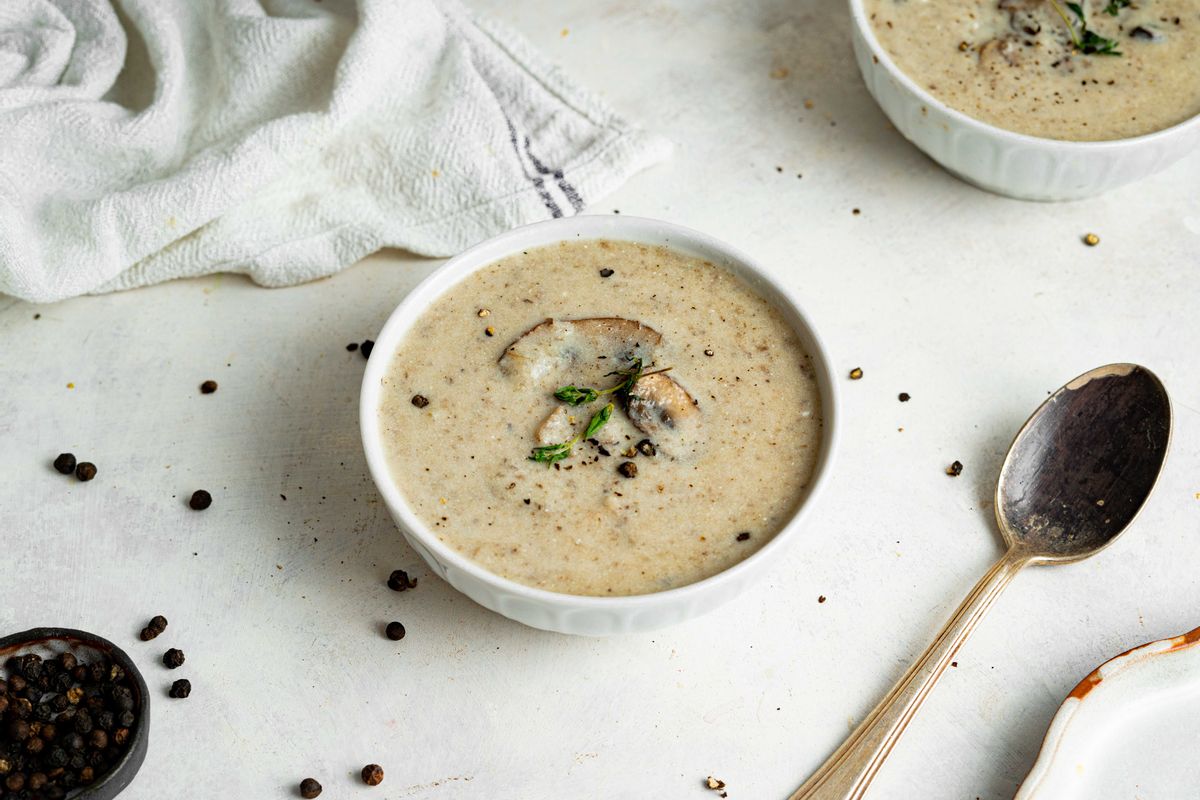 Best Slow Cooker Keto Cream of Mushroom Soup Carb Manager