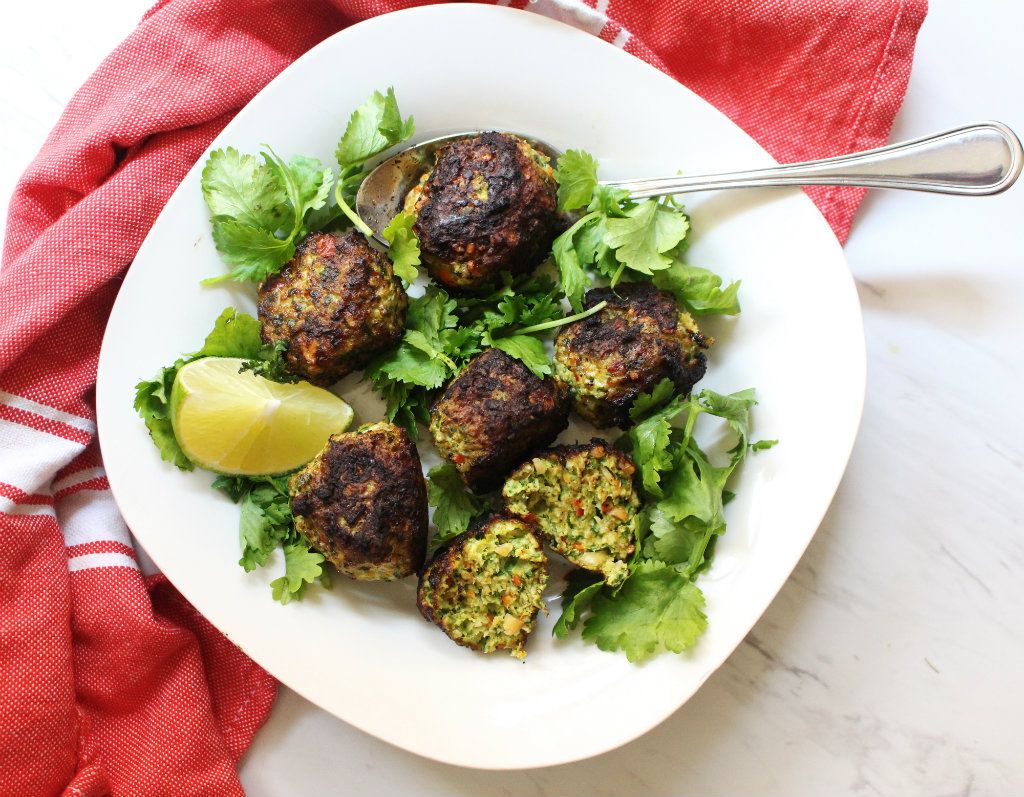 Keto Kung Pao Chicken Meatballs