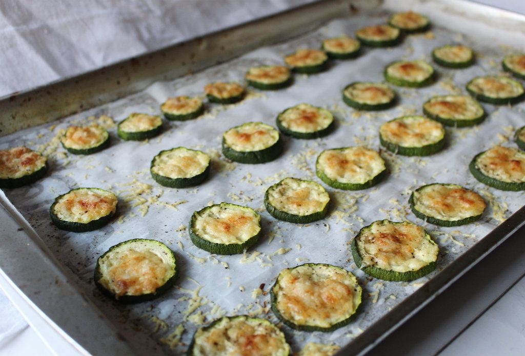 Keto Parmesan Zucchini Pucks