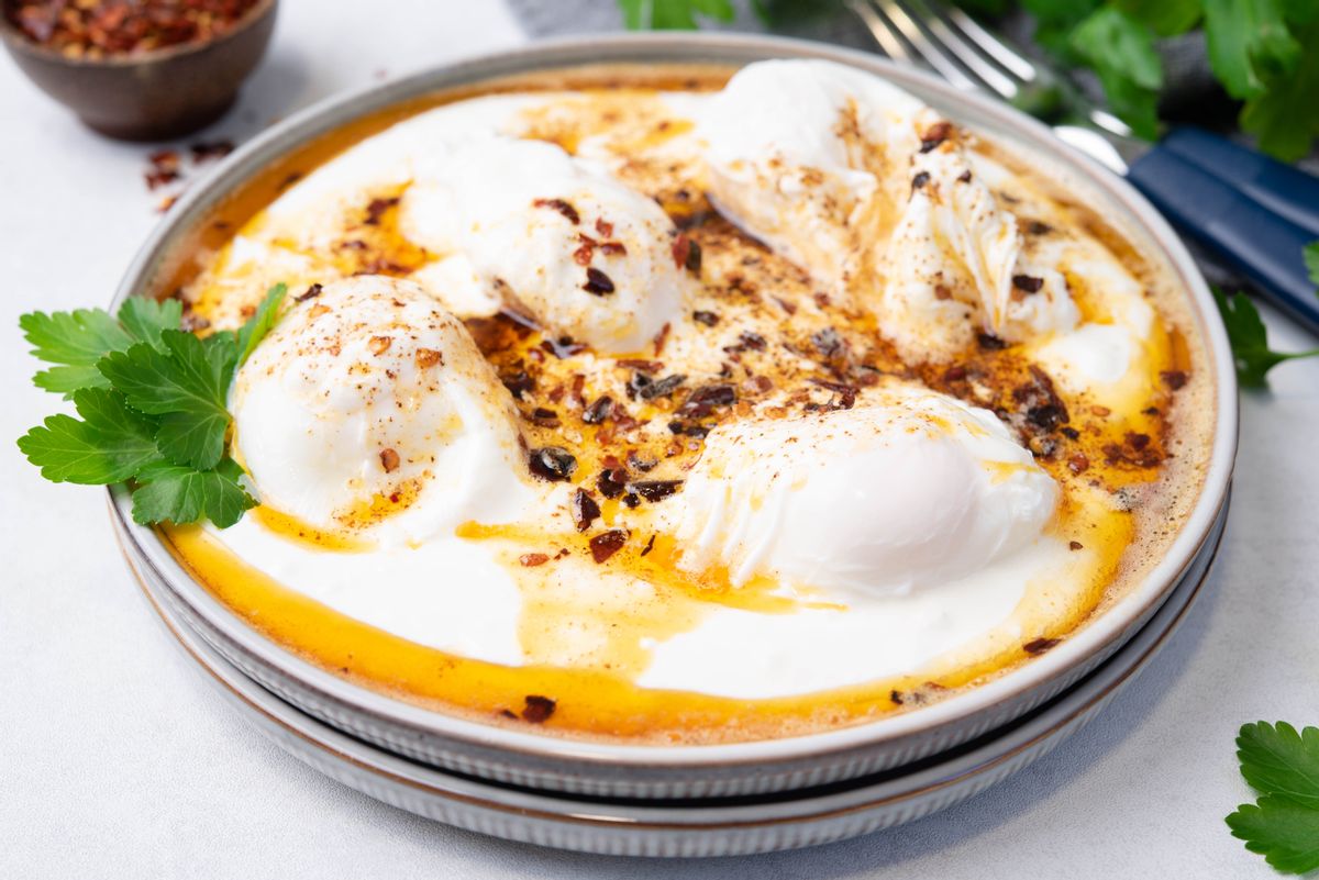 The Ultimate Keto Mediterranean Eggs with Sour Cream