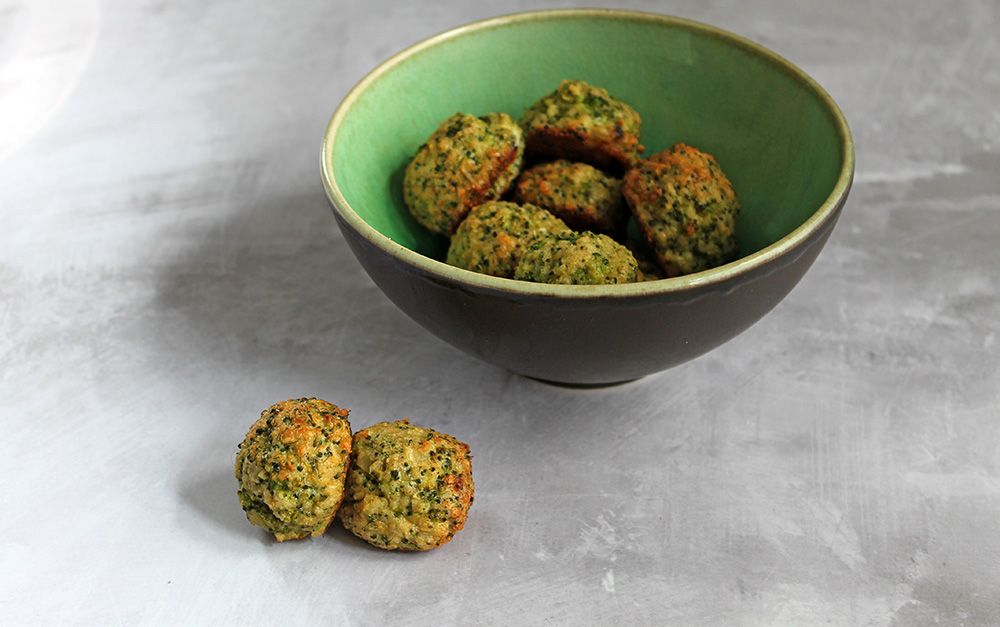 Keto Broccoli Falafel