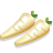 Roasted Honey Glazed Parsnips