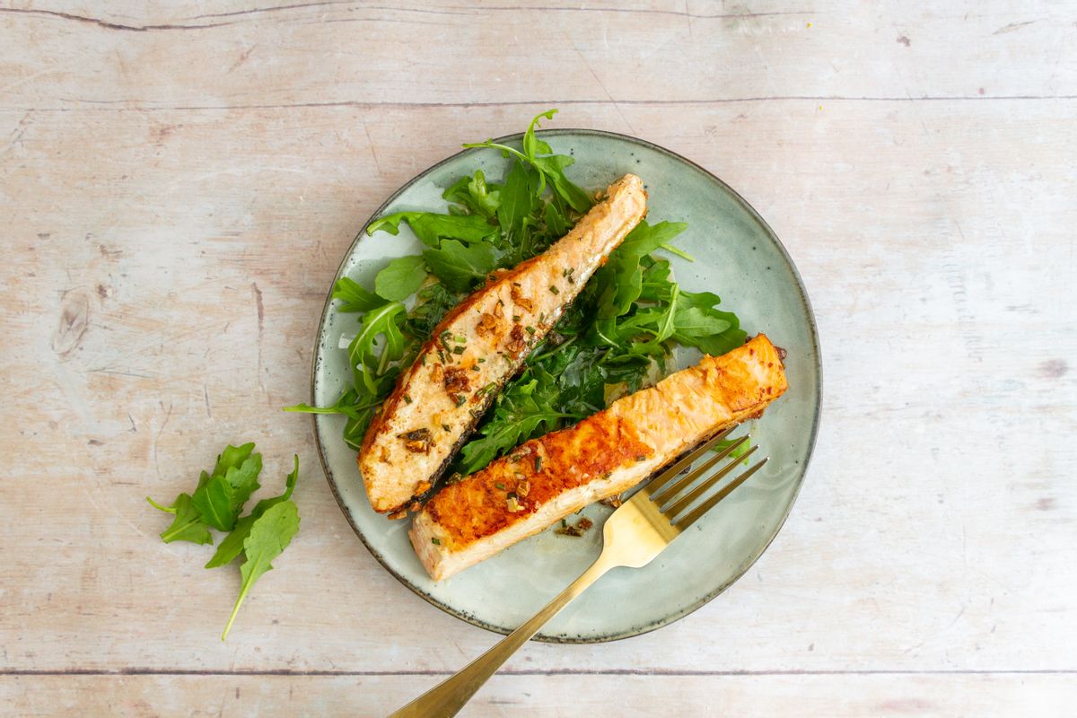 Keto Buttery Pan Fried Salmon