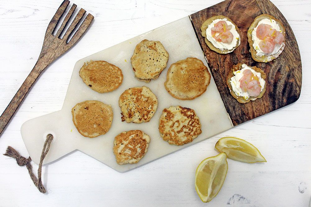 Blinis (gluten free / low carb)