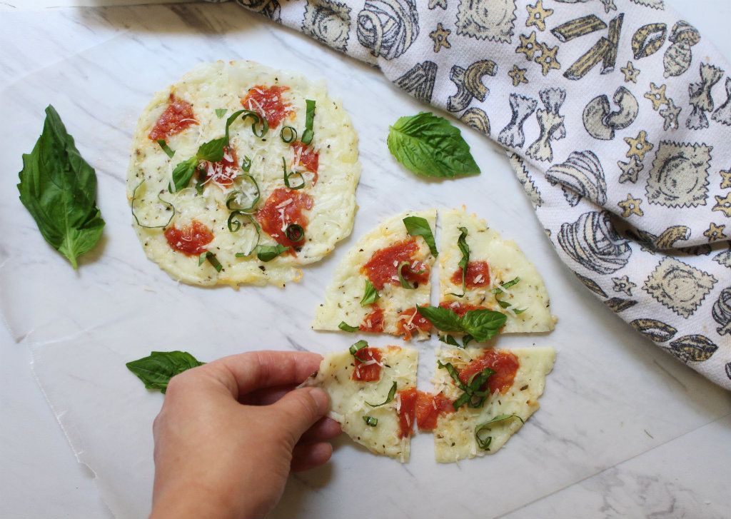 Keto Mini Pepperoni Pizzas