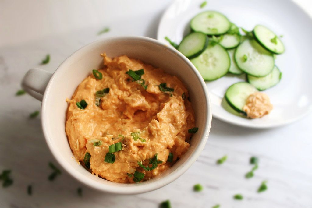 Keto Buffalo Chicken Dip