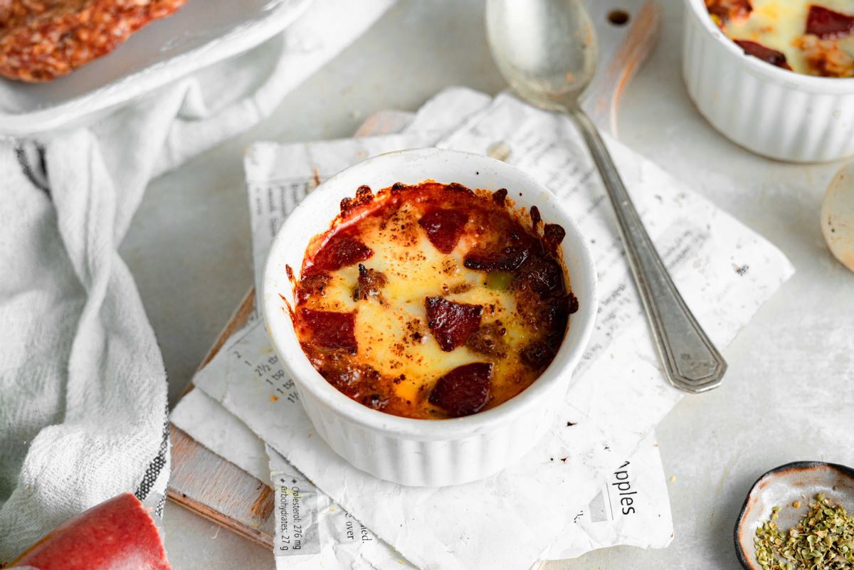 Keto Meat-lovers Pizza Bowl