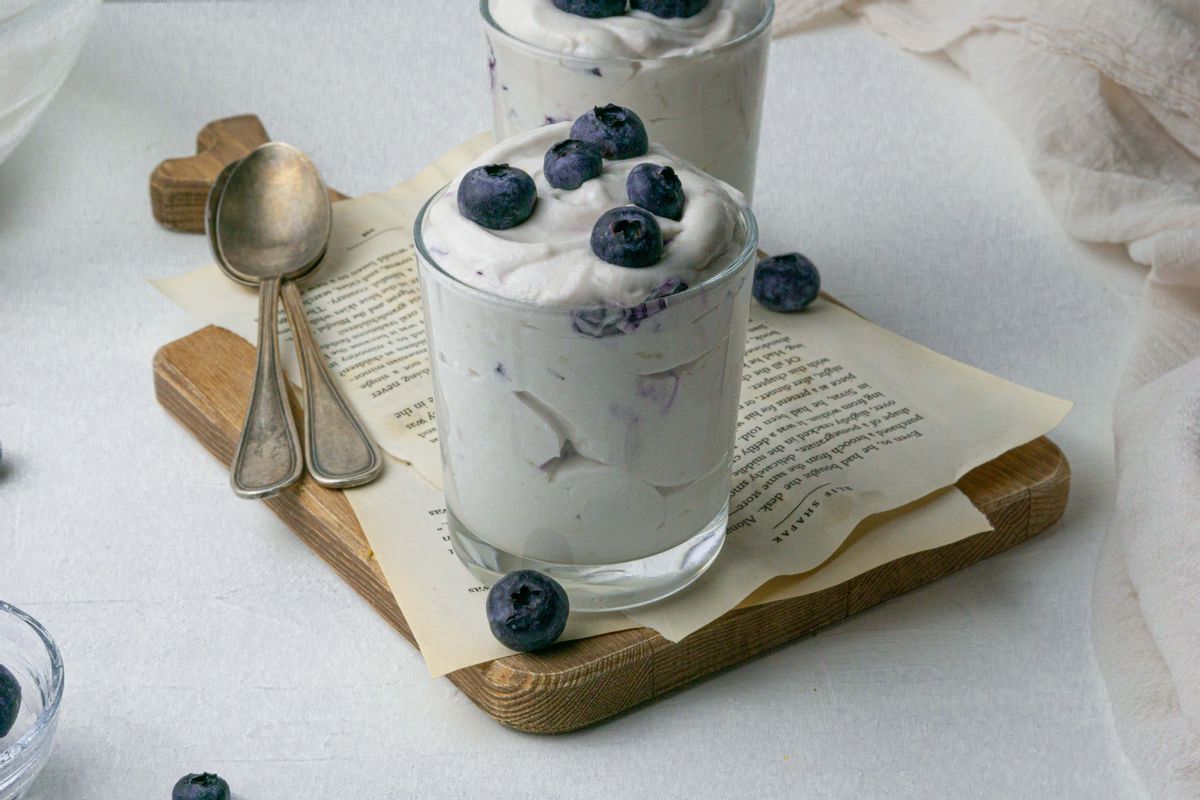 Keto Blueberry Lemon Cheesecake Fluff