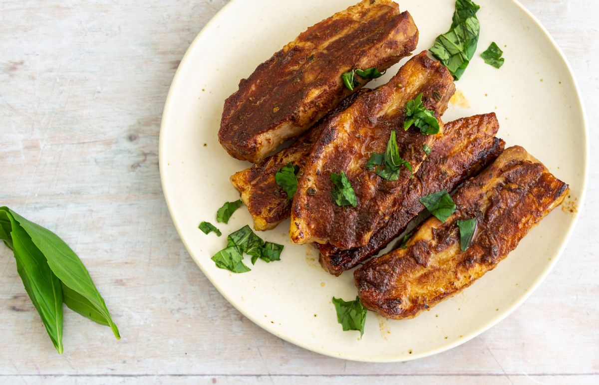 How to Cook Pork Belly in the Oven - Baked Pork Belly Slices