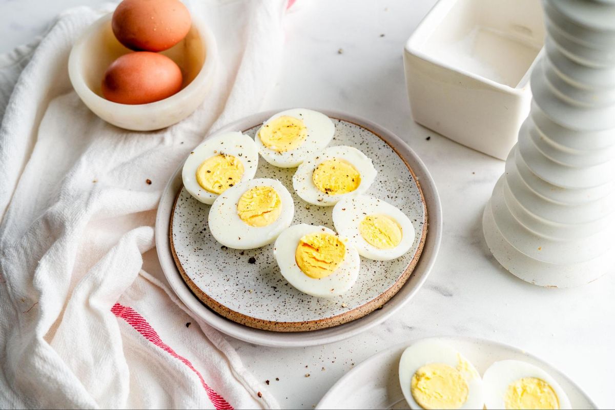 Keto Instant Pot Hard Boiled Eggs